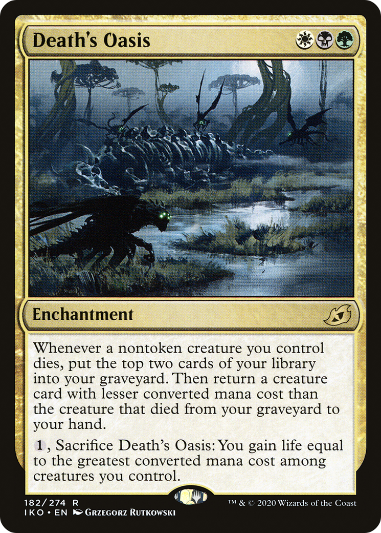 Death's Oasis [Ikoria: Lair of Behemoths] Foil