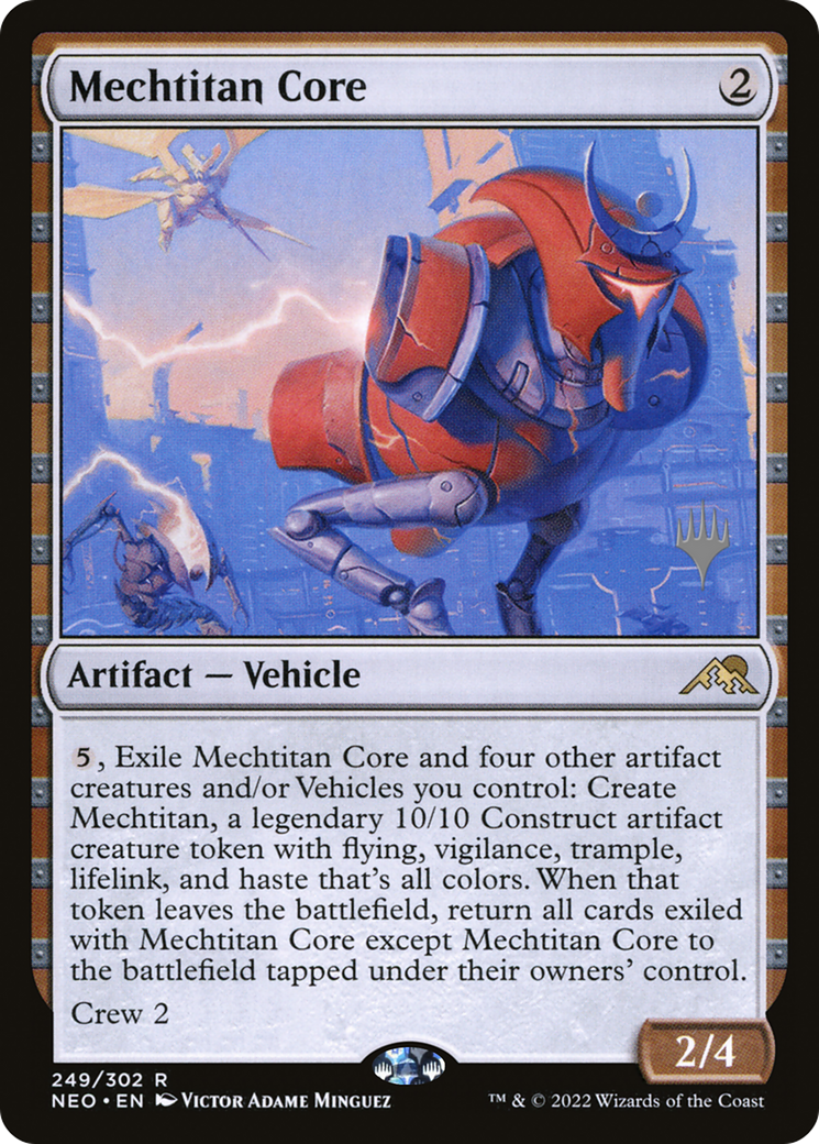 Mechtitan Core (Promo Pack) [Kamigawa: Neon Dynasty Promos] Foil
