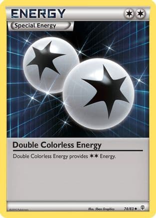 Double Colorless Energy 074/83 - Generations Reverse Holofoil