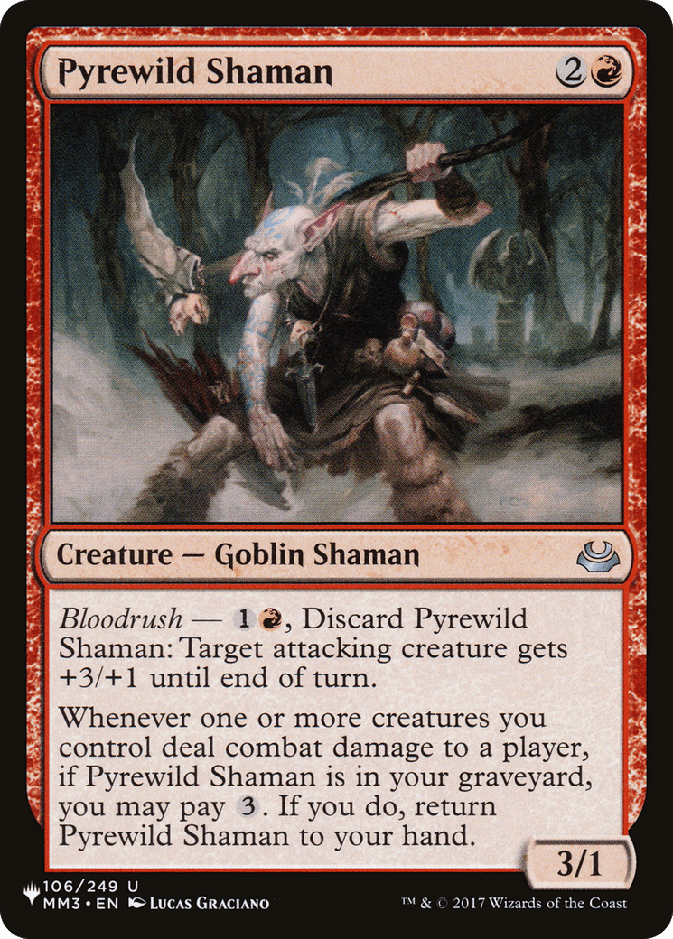Pyrewild Shaman |  (MM3-106) [The List]