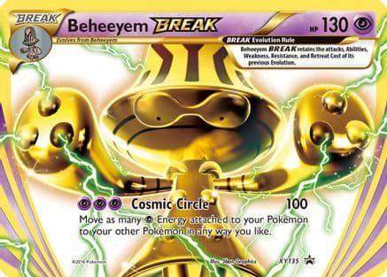 Beheeyem BREAK XY135 XY135/211 - XY Promos Holofoil