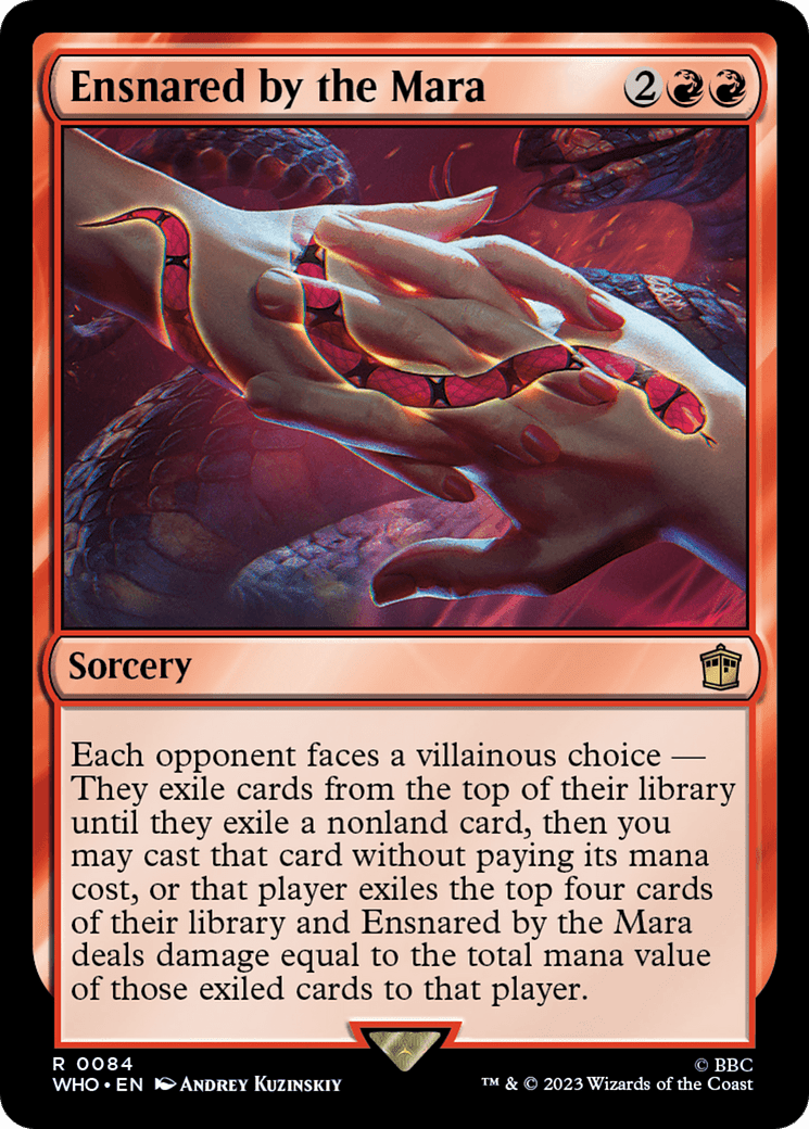 Ensnared by the Mara [Doctor Who] Foil