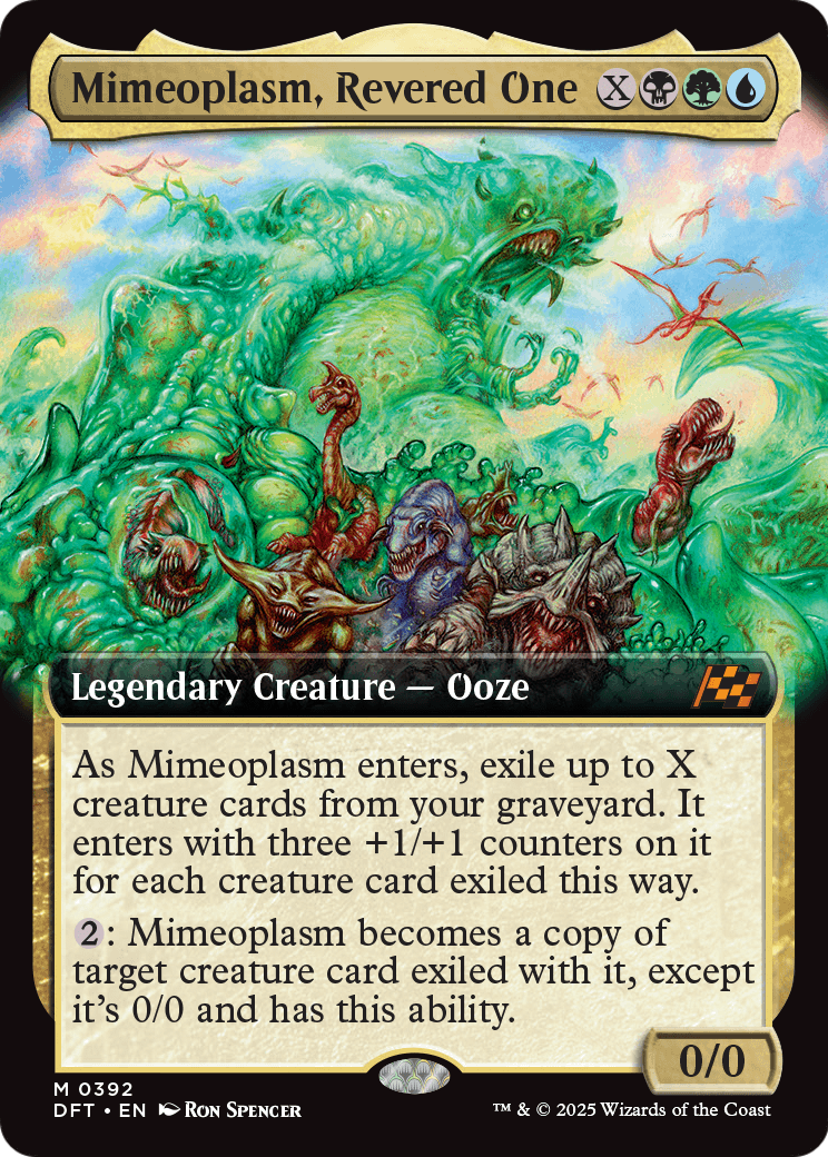 Mimeoplasm, Revered One |  Foil (392) [Aetherdrift]