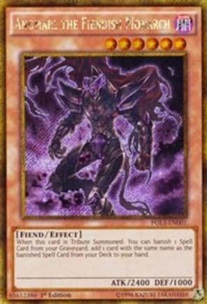 Angmarl the Fiendish Monarch [PGL3-EN001] Gold Secret Rare