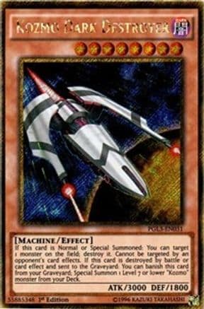 Kozmo Dark Destroyer [PGL3-EN031] Gold Secret Rare