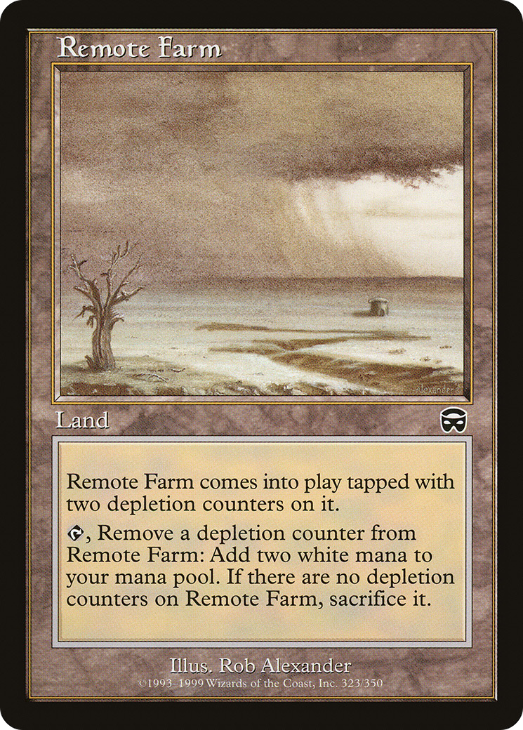 Remote Farm [Mercadian Masques] Foil