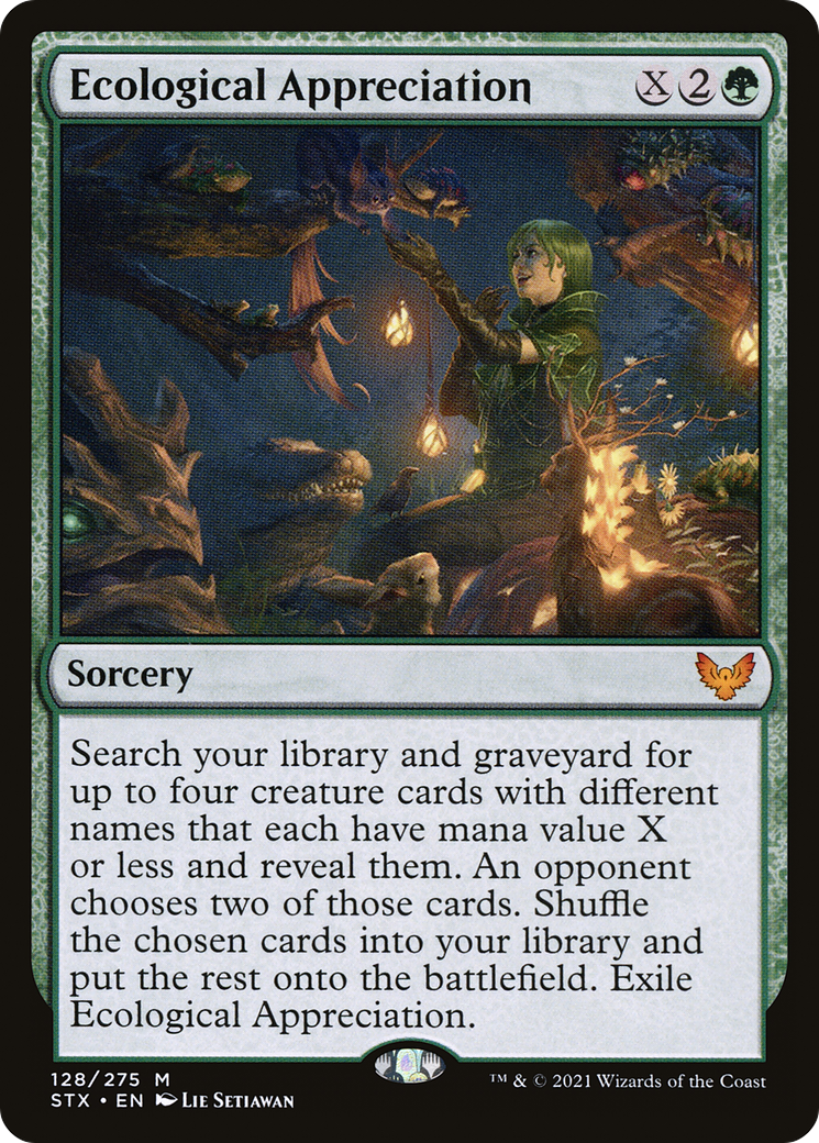 Ecological Appreciation [Strixhaven: School of Mages] Foil