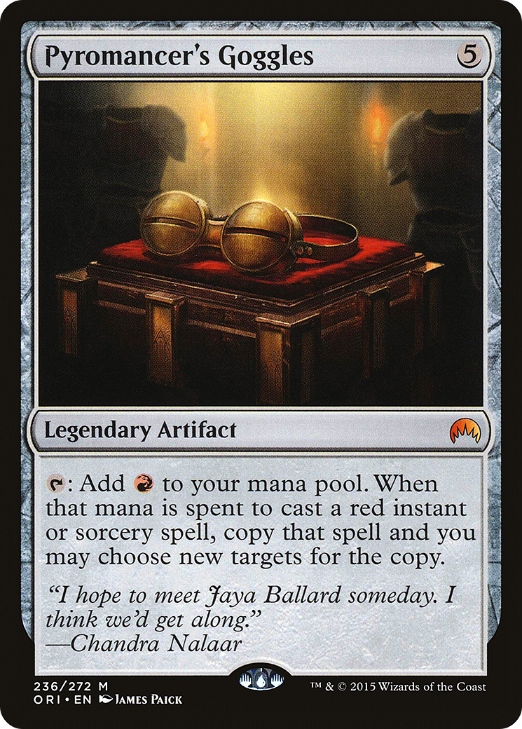 Pyromancer's Goggles [Magic Origins] Foil