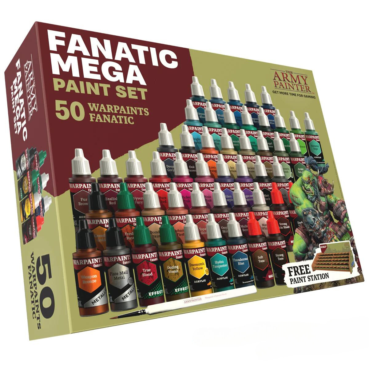 The Army Painter | Warpaints Fanatic | Mega Paint Set