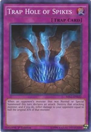Trap Hole of Spikes [MIL1-EN022] Super Rare