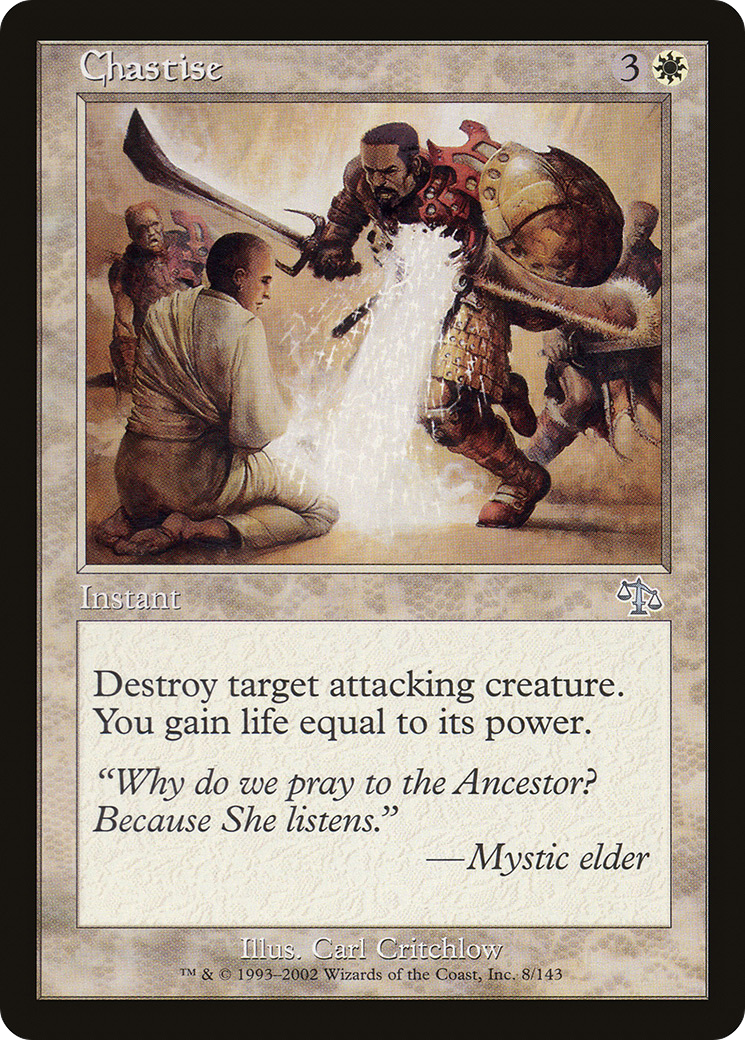 Chastise [Judgment] Foil