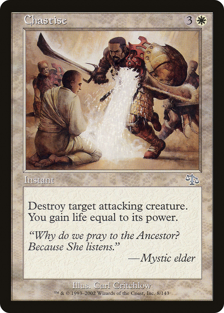 Chastise [Judgment] Foil