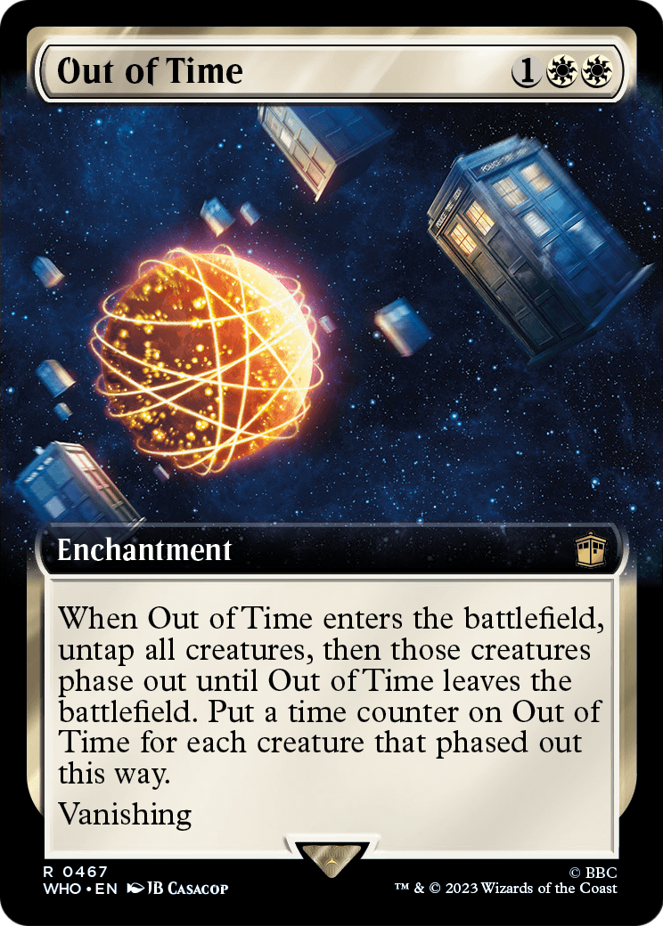 Out of Time (Extended Art) [Doctor Who] Foil