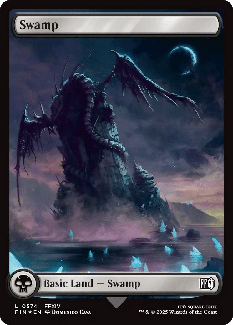 Swamp (0574) (Surge Foil) (574) [FINAL FANTASY]