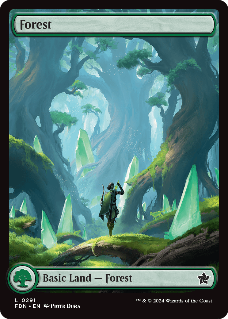 Forest (FDN-291) - Foundations Foil