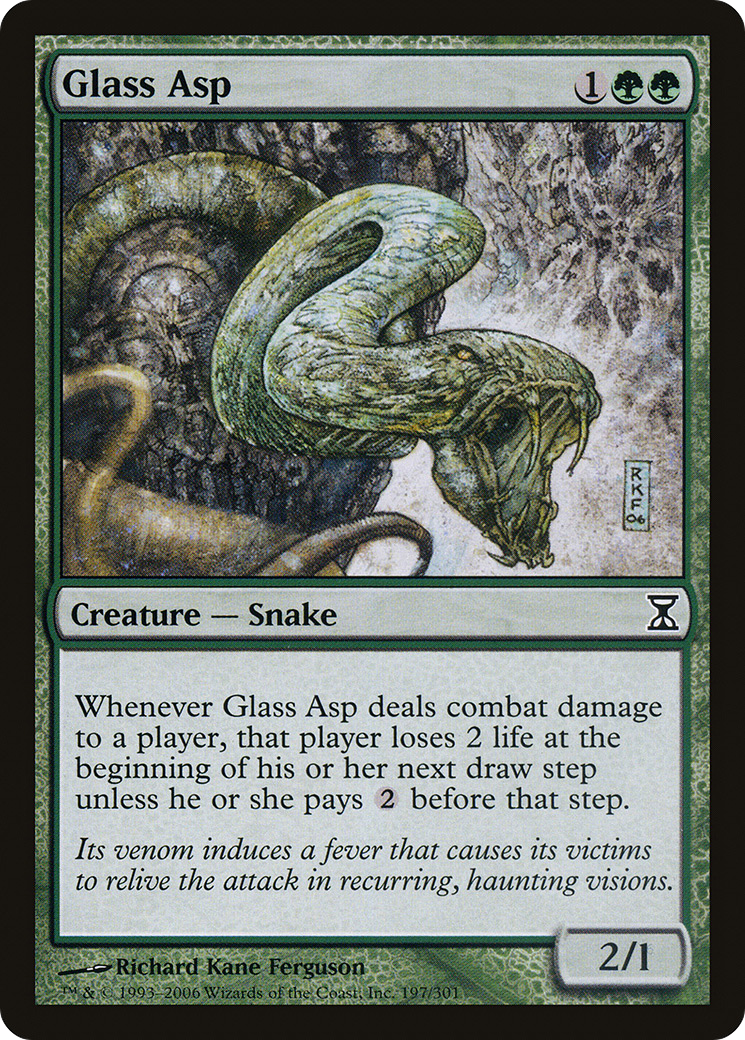 Glass Asp [Time Spiral] Foil