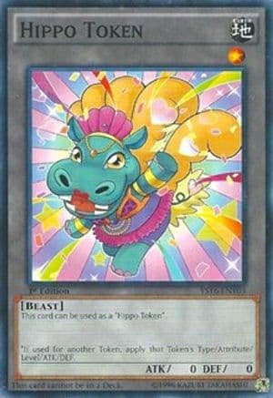 Hippo Token (Blue) [YS16-ENT03] Common
