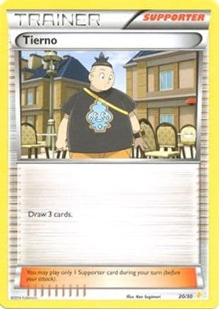Tierno ( Pikachu Libre Deck) 20- XY Trainer Kit Pikachu Libre & Suicune