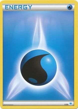Water Energy 8- XY Trainer Kit Pikachu Libre & Suicune