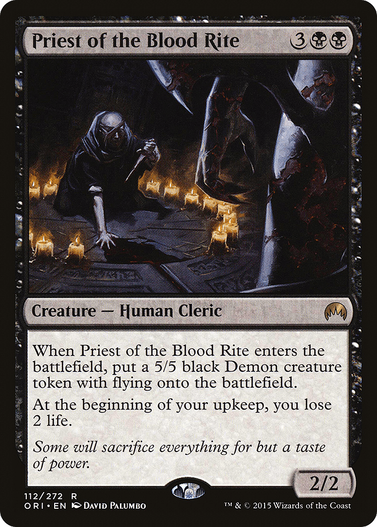 Priest of the Blood Rite [Magic Origins] Foil