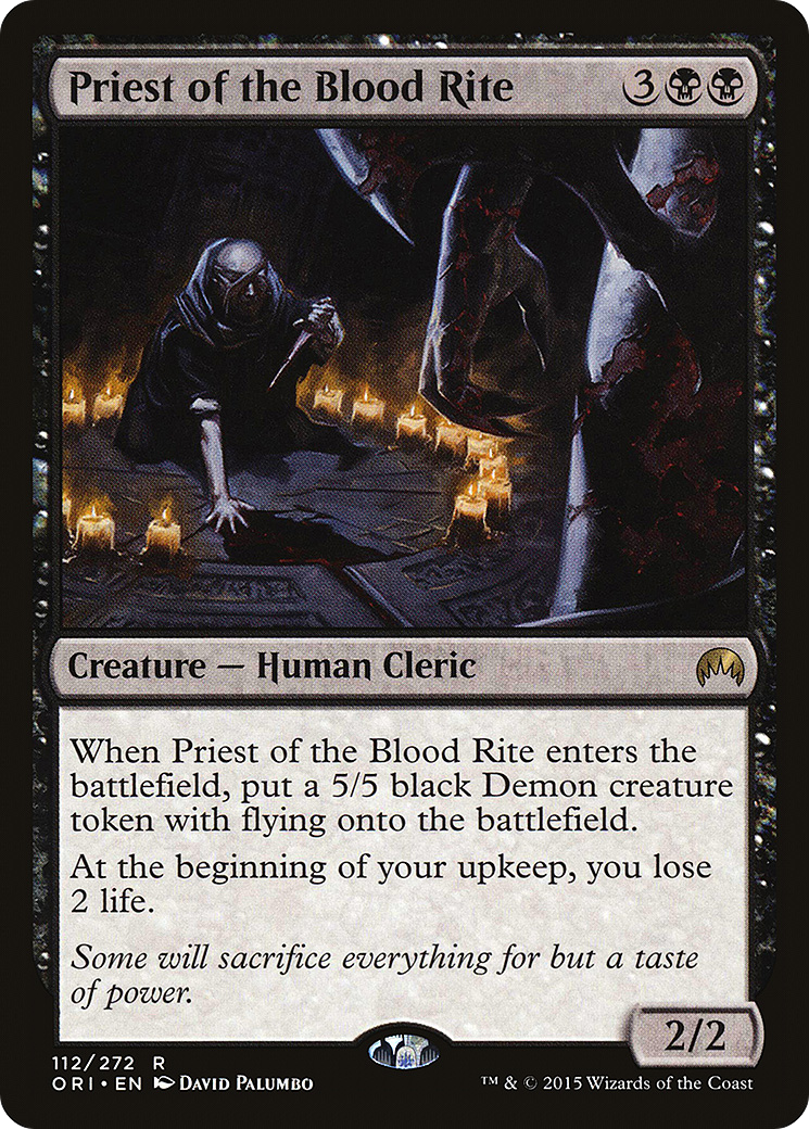Priest of the Blood Rite [Magic Origins] Foil