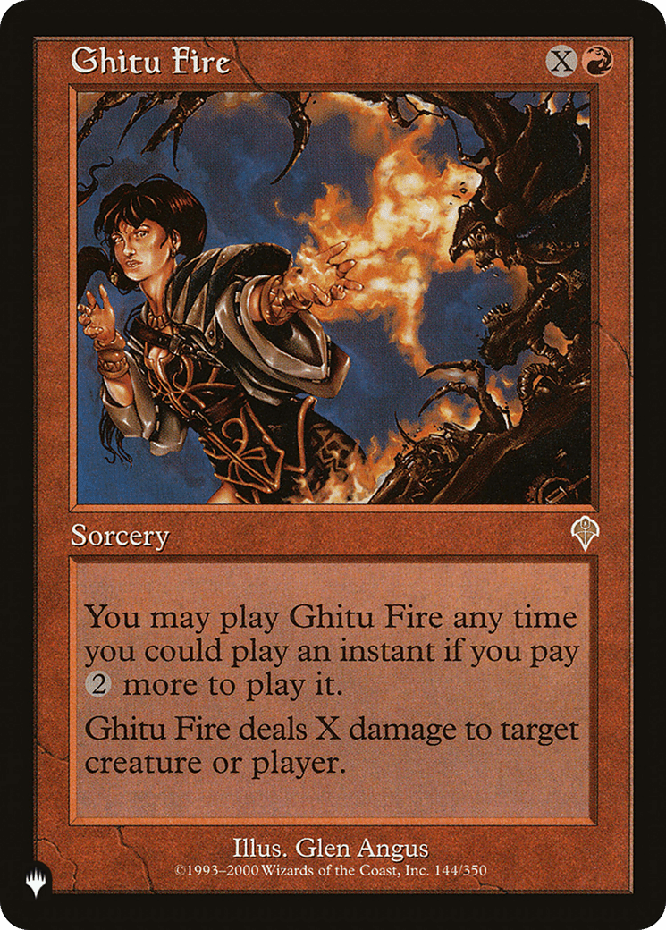 Ghitu Fire |  (INV-144) [The List]