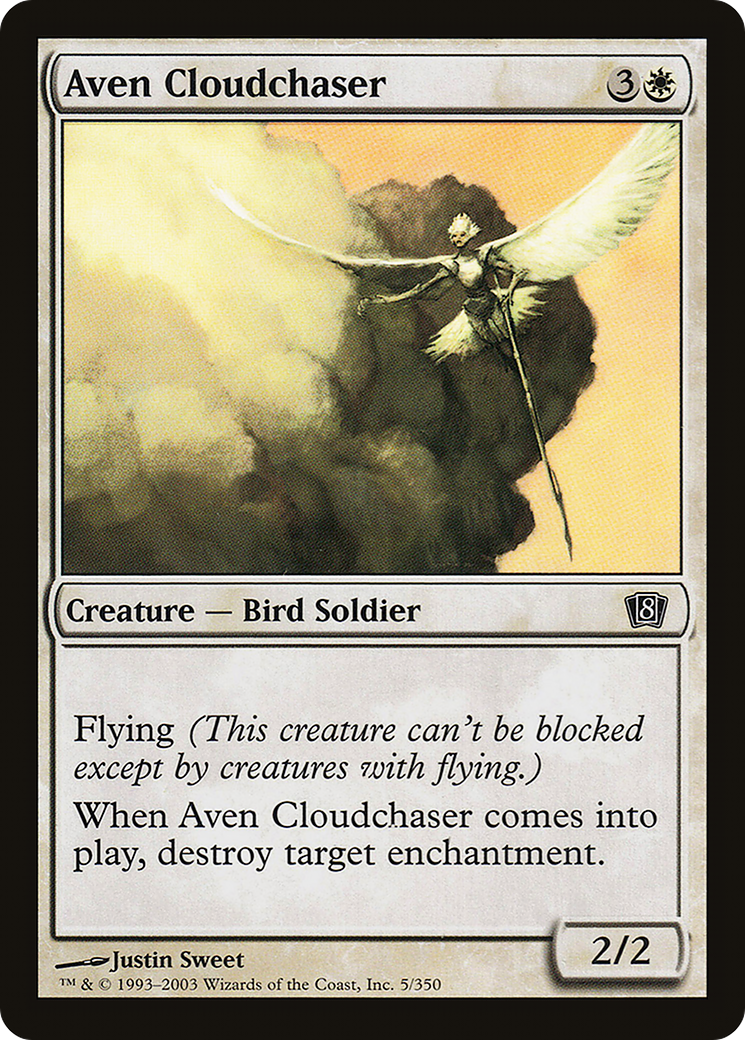 Aven Cloudchaser [Eighth Edition] Foil