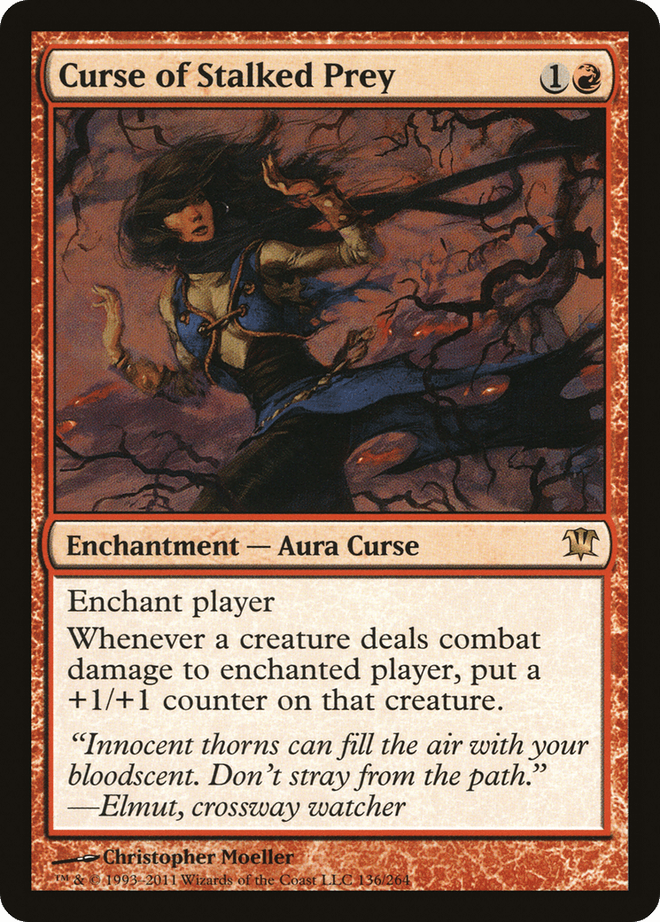 Curse of Stalked Prey [Innistrad] Foil