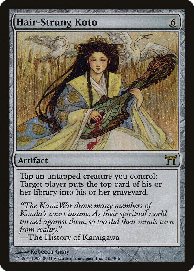 Hair-Strung Koto 252/306 (Champions of Kamigawa)  - Foil