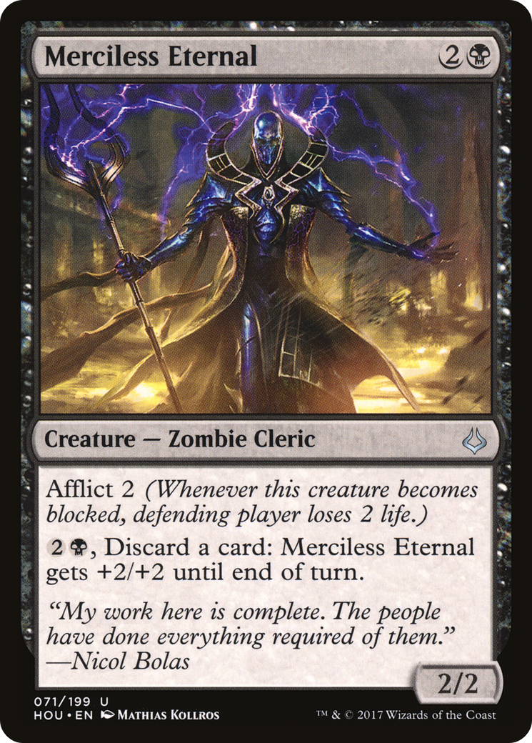 Merciless Eternal [Hour of Devastation] Foil