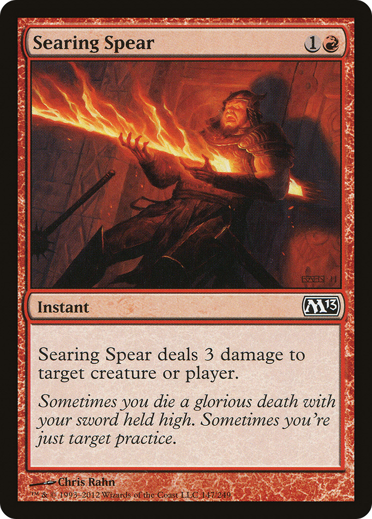 Searing Spear [Magic 2013] Foil