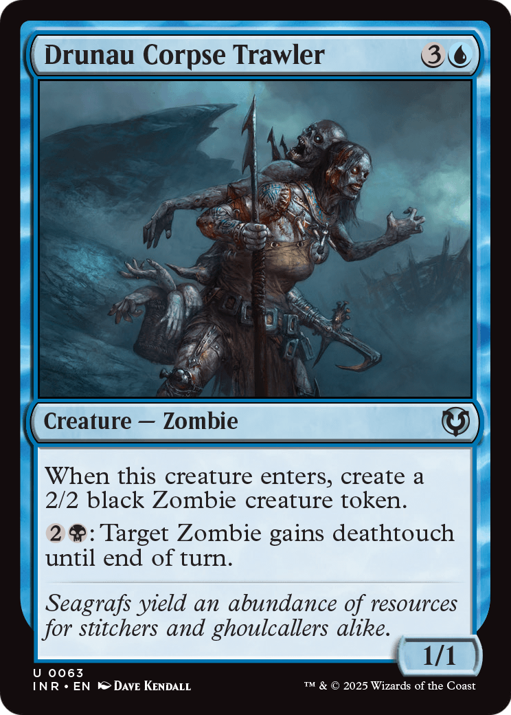 Drunau Corpse Trawler (-063) [Innistrad Remastered]  Foil