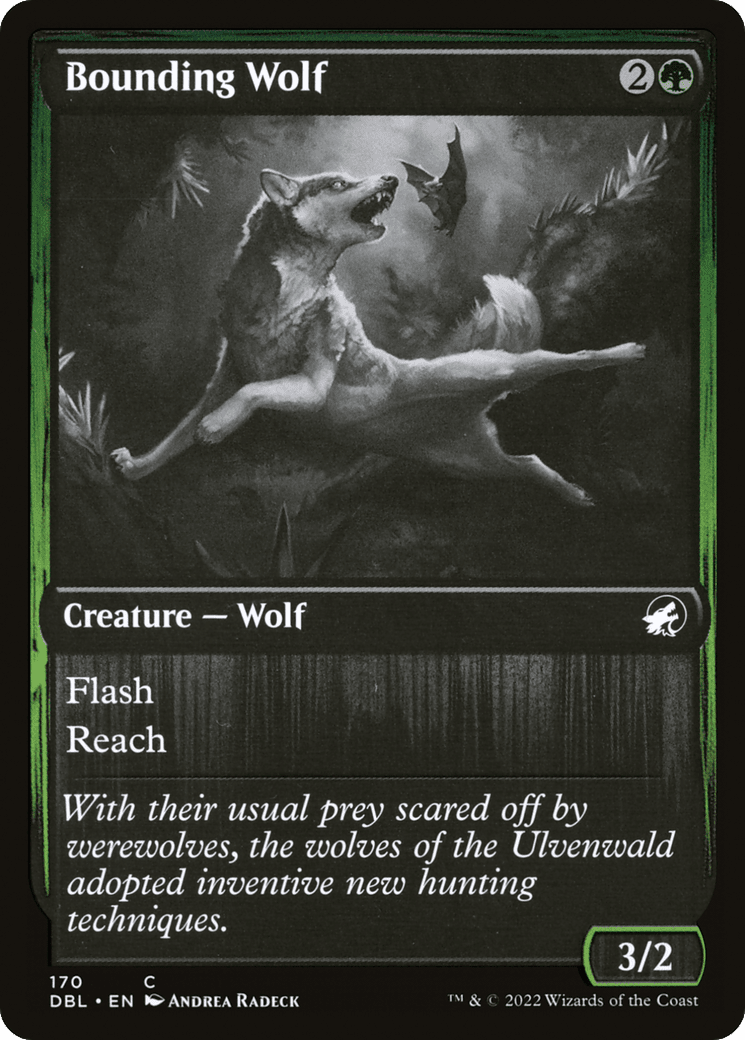 Bounding Wolf [Innistrad: Double Feature] Foil
