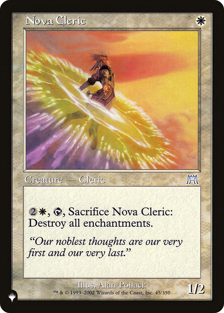 Nova Cleric |  (ONS-45) [The List]