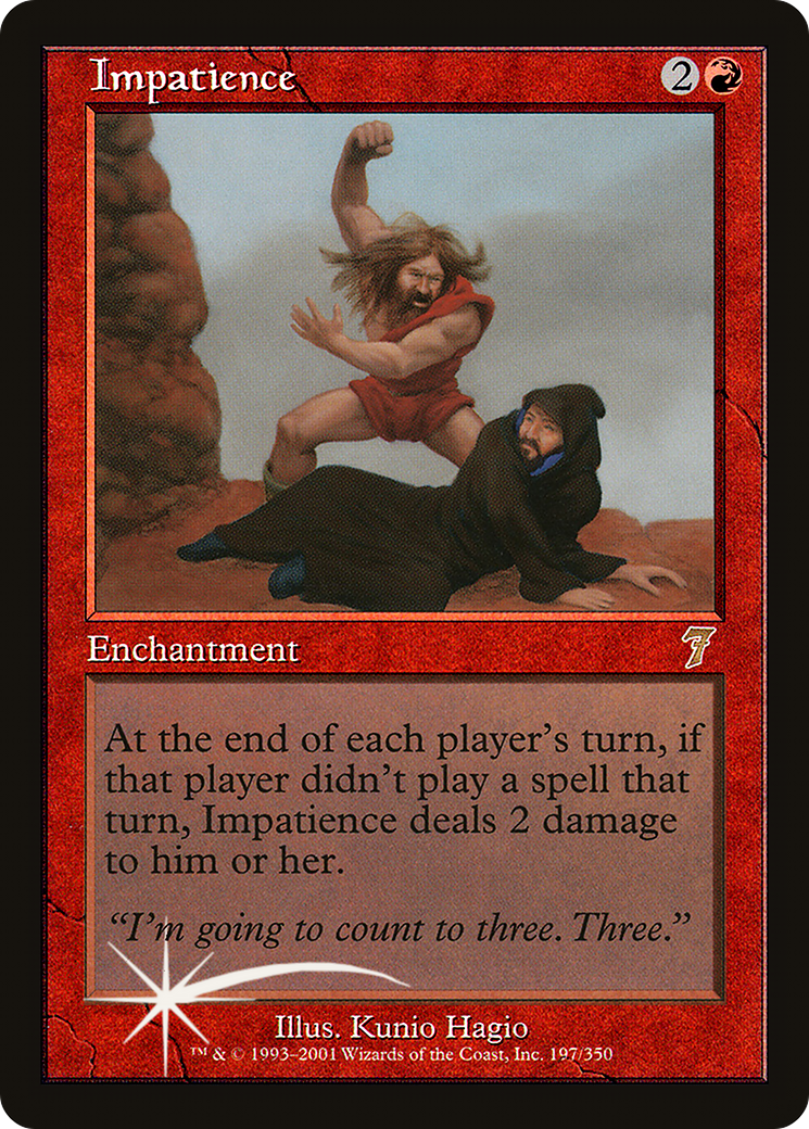 Impatience [Seventh Edition] Foil