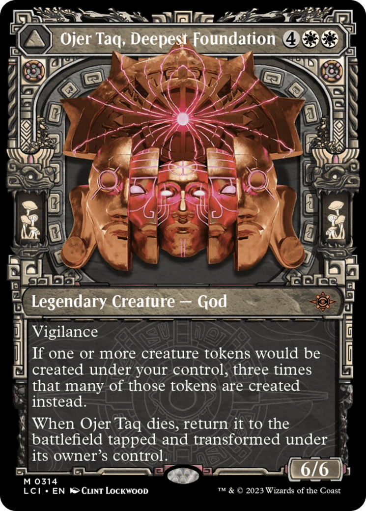 Ojer Taq, Deepest Foundation // Temple of Civilization (Showcase) [The Lost Caverns of Ixalan] Foil