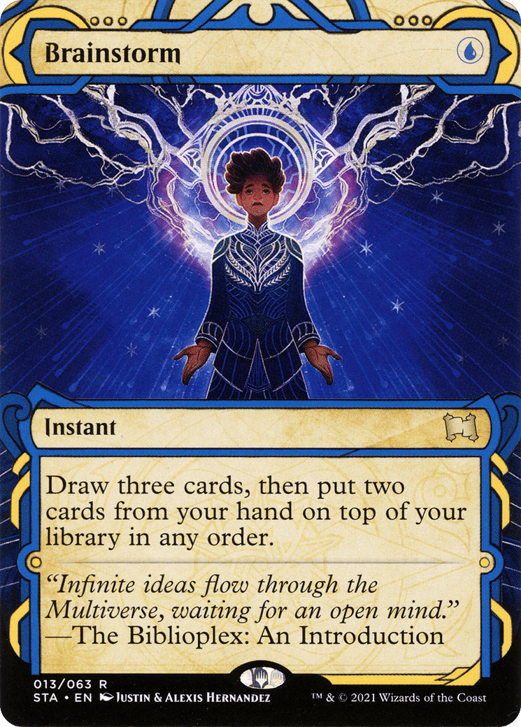 Brainstorm [Strixhaven: School of Mages Mystical Archive] Foil