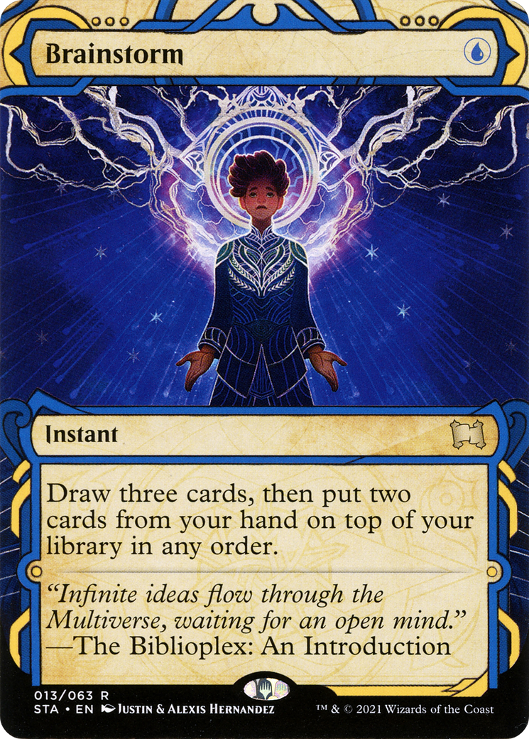 Brainstorm [Strixhaven: School of Mages Mystical Archive] Foil