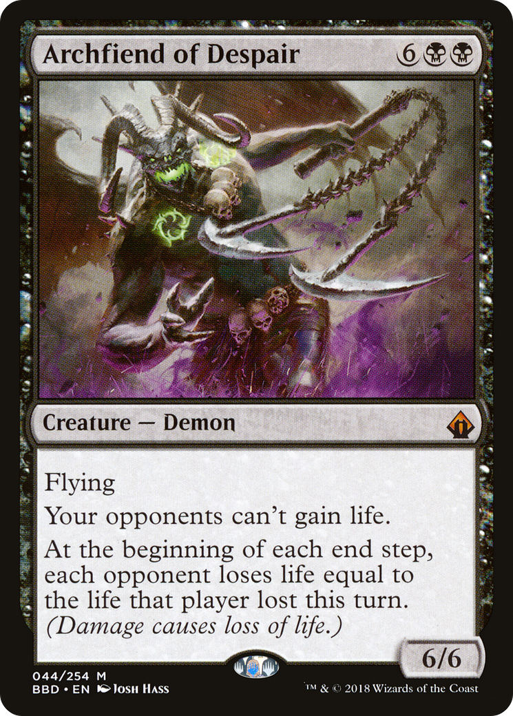 Archfiend of Despair [Battlebond] Foil
