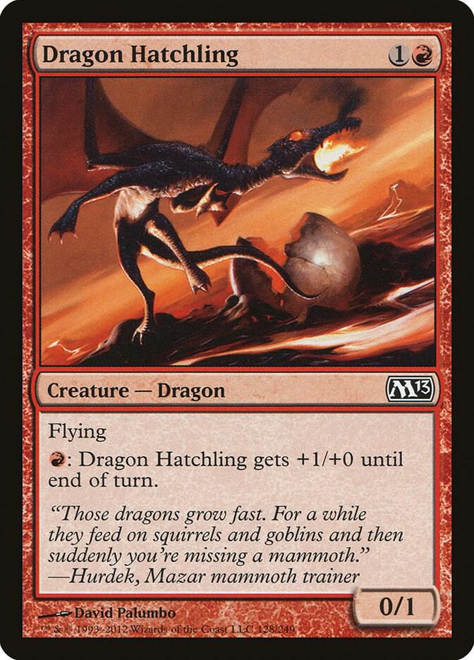 Dragon Hatchling 128/249 (Magic 2013 (M13)) 