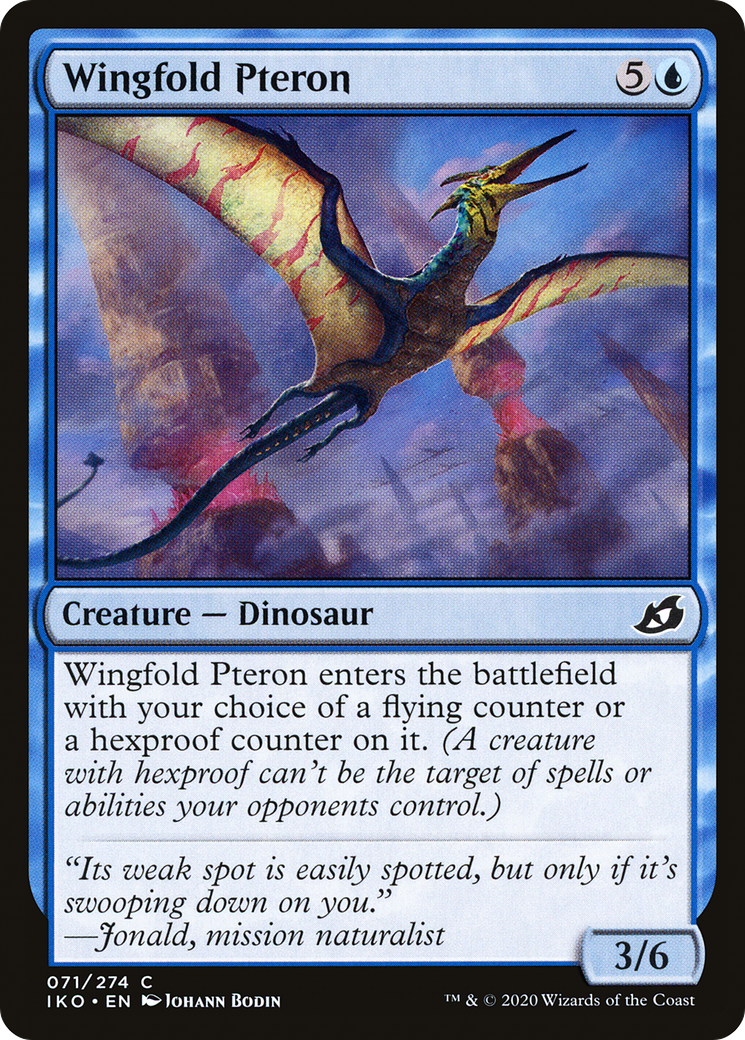 Wingfold Pteron [Ikoria: Lair of Behemoths] Foil