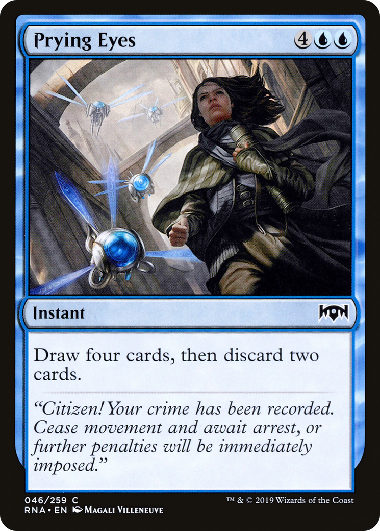 Prying Eyes [Ravnica Allegiance] Foil