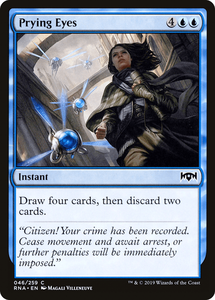 Prying Eyes [Ravnica Allegiance] Foil