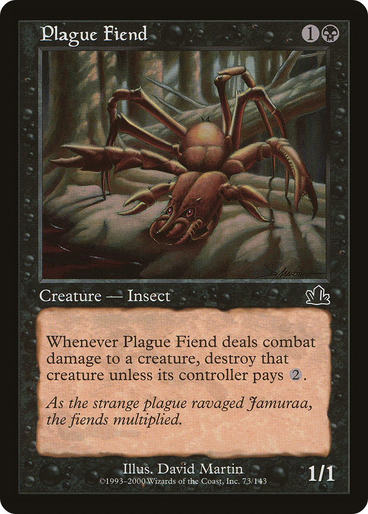 Plague Fiend [Prophecy] Foil