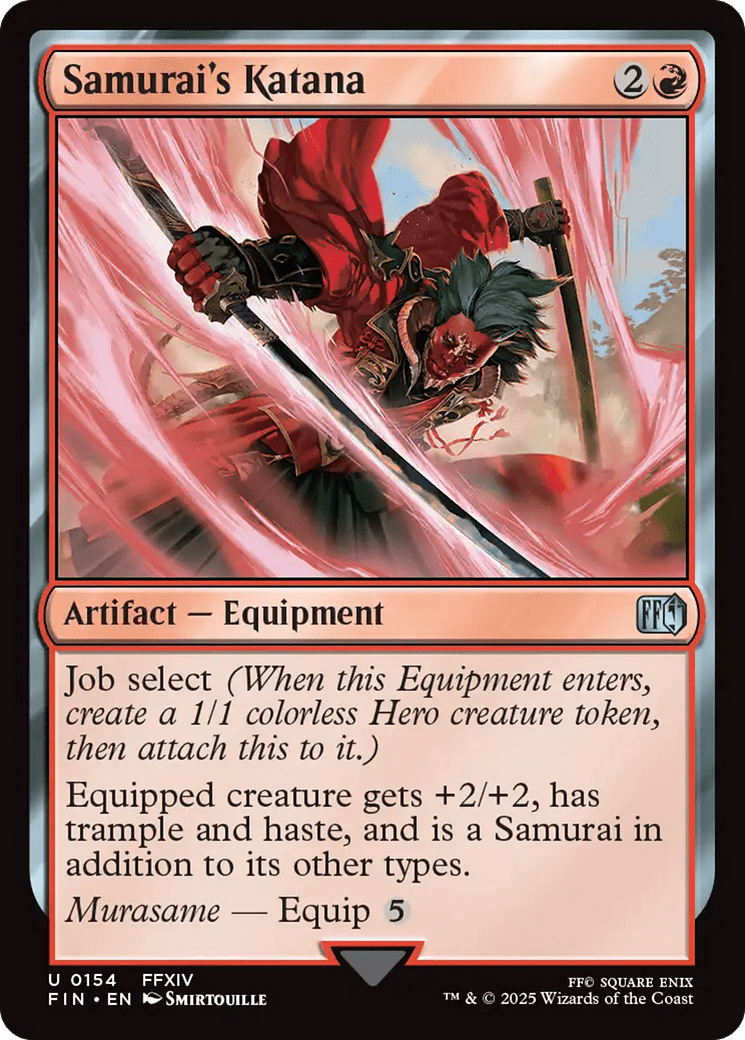 Samurai's Katana (154) [FINAL FANTASY]  Foil