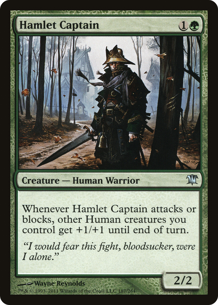 Hamlet Captain [Innistrad] Foil