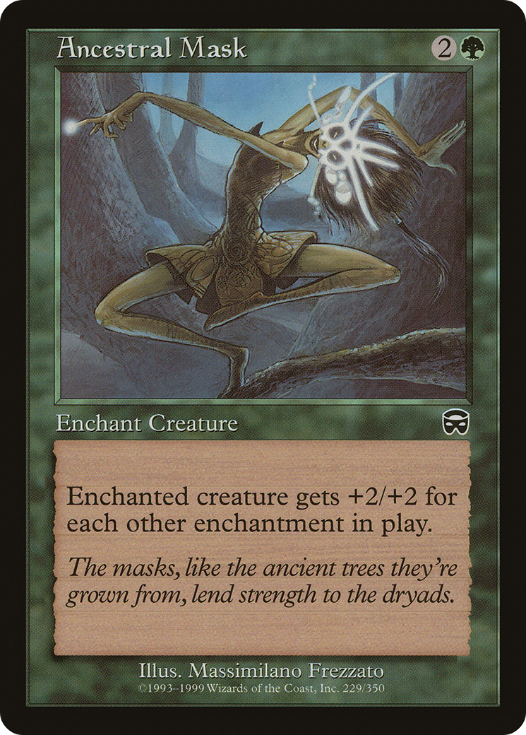 Ancestral Mask [Mercadian Masques] Foil