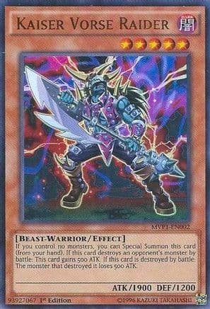 Kaiser Vorse Raider [MVP1-EN002] Ultra Rare