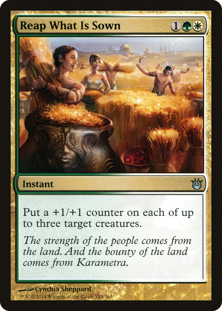 Reap What Is Sown [Born of the Gods] Foil