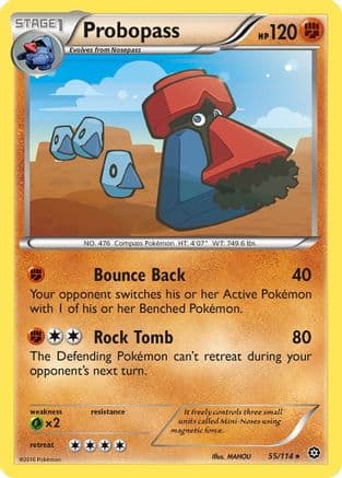 Probopass 55/114 - XY  Steam Siege Reverse Holofoil